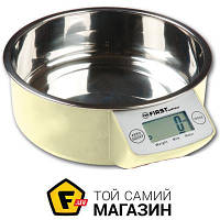 Весы кухонные электронные First FA-6404-1 Yellow