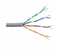 Кабель вита пара Atcom (60510) Standard FTP, 0.51мм, ССА, CAT6, 1Gb/s, 305м