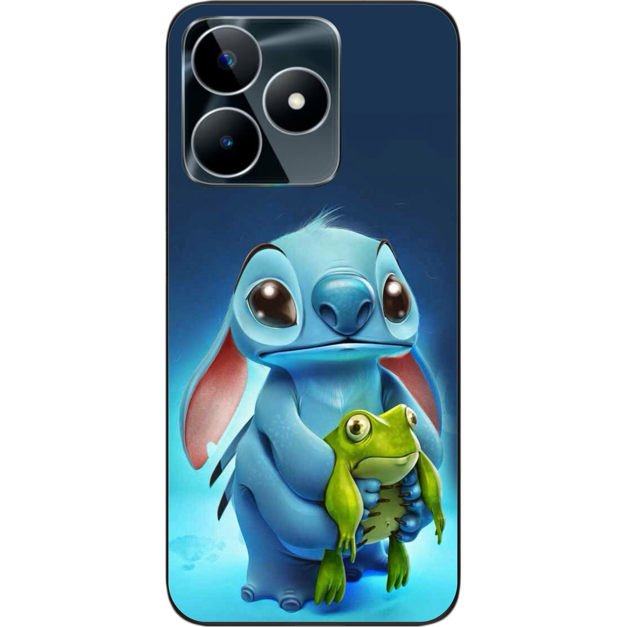 Силіконовий чохол бампер Epik для Realme C53 NFC з картинкою Стіч