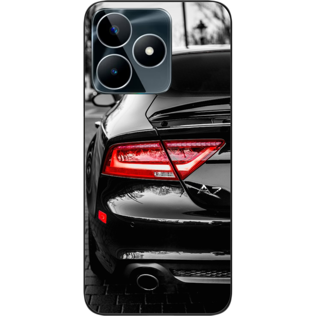 Чохол силіконовий Epik для Realme C53 NFC з картинкою Авто