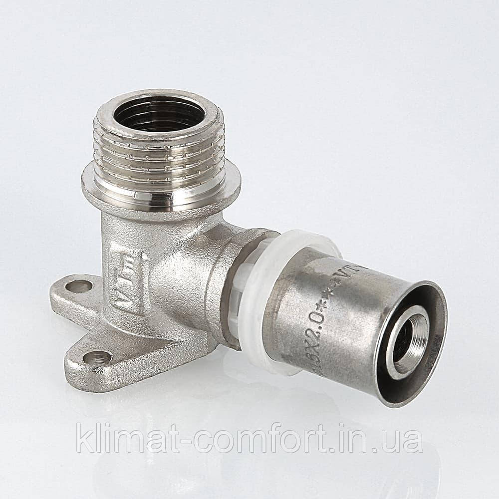 Прес-фітинг Valtec водорозетка з кріпленням 20х3/4" VTm.254.N.002005