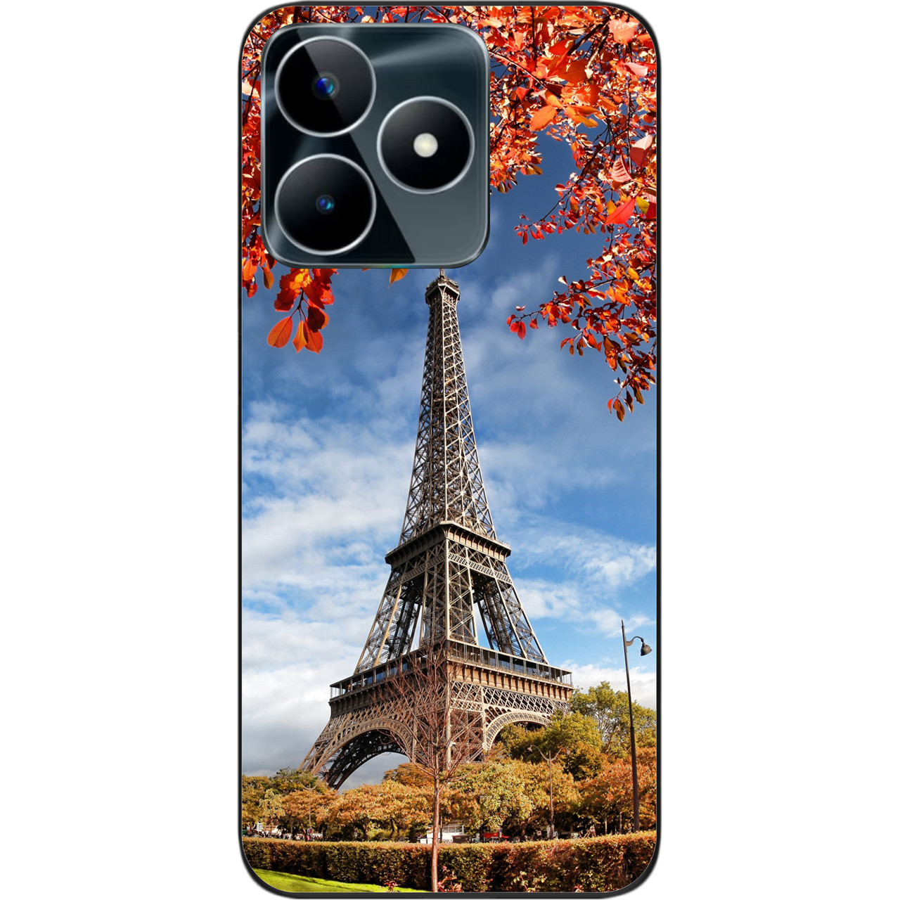 Бампер силіконовий чохол Epik для Realme C53 NFC з картинкою Вежа