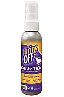 Спрей для удаления органических пятен и запахов котят и кошек TropiClean Urine Off, 118 мл