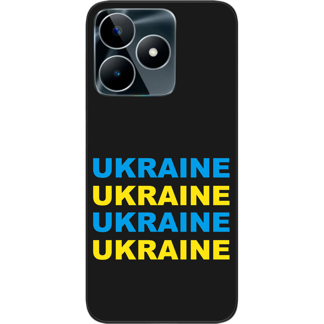 Оригінальний чохол Epik для Realme C53 NFC з картинкою Ukraine