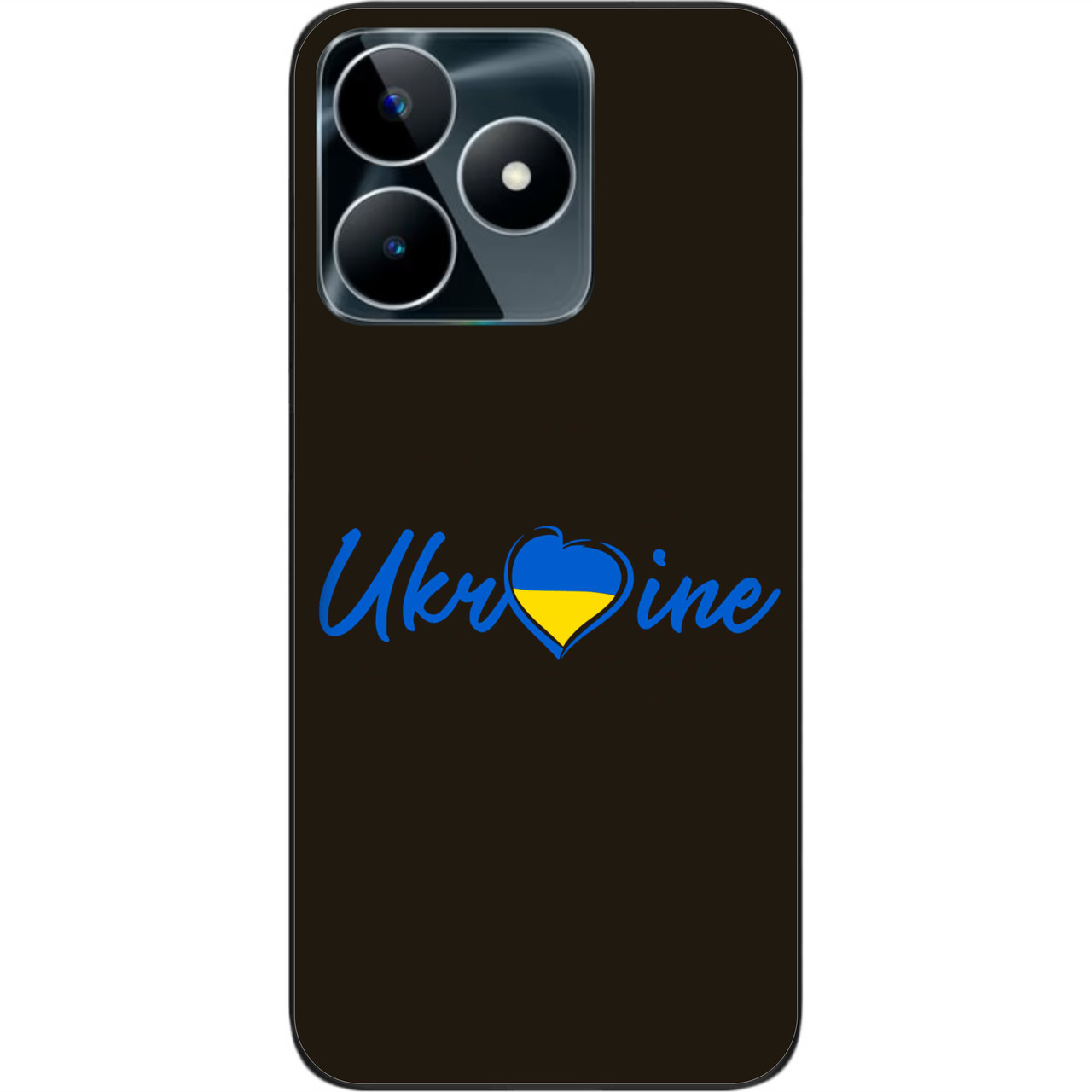 Силіконовий чохол Epik для Realme C53 NFC з картинкою Україна