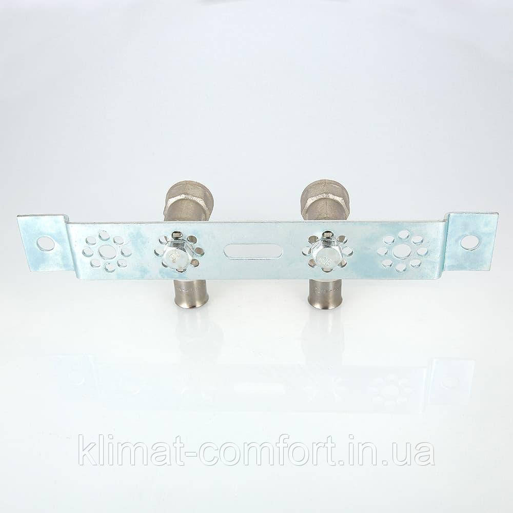 Планка монтажна Valtec з прес-водорозетками вн 16х1/2" VTm.224.N.001604