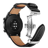 Кожаный ремешок для Huawei Watch 3 / 3 Pro / GT 2 46 мм / GT2 Pro / GT 2e / Magic из кожи Crazy horse