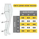 Компрес.гольфи на литку 2 клас закр.нос, беж, р.XL, фото 2