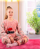 Дитячі флісові піжамки.9-10-11-12