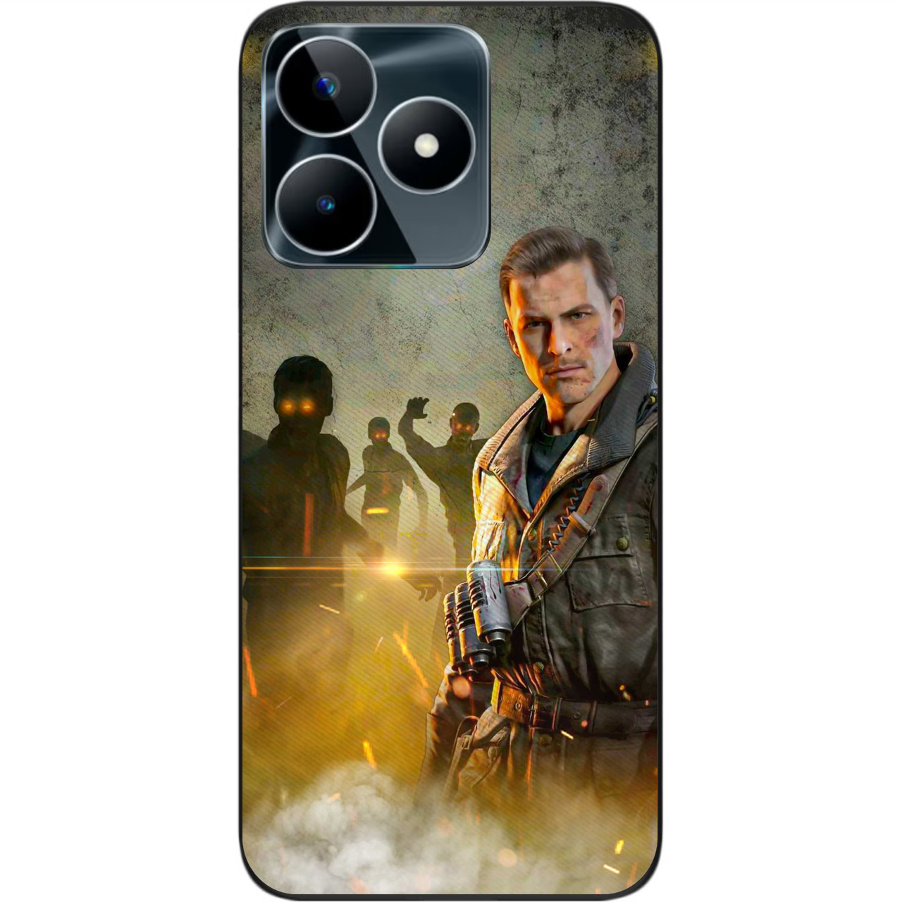 Чохол силіконовий Epik для Realme C53 NFC з картинкою Call of Duty Tank Dempsey Танк
