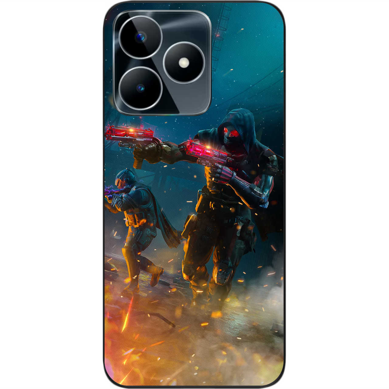 Чохол силіконовий Epik для Realme C53 NFC з картинкою Call of Duty Nikto