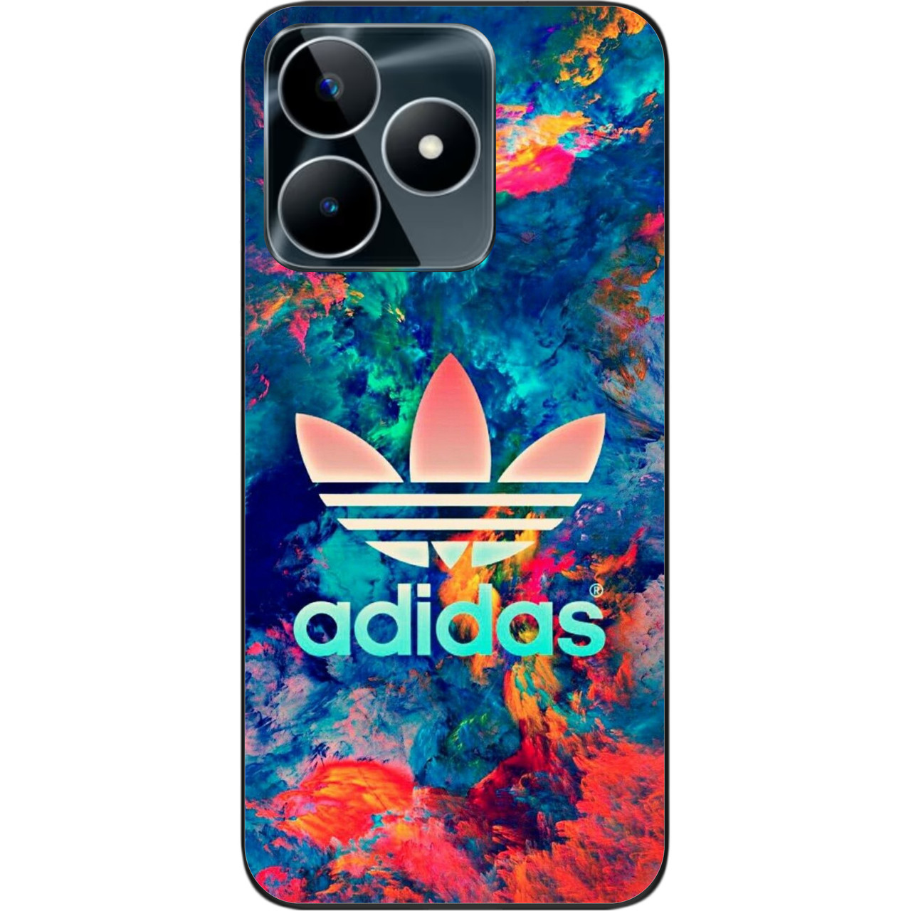 Силіконовий чохол Epik для Realme C53 NFC з картинкою Адідас