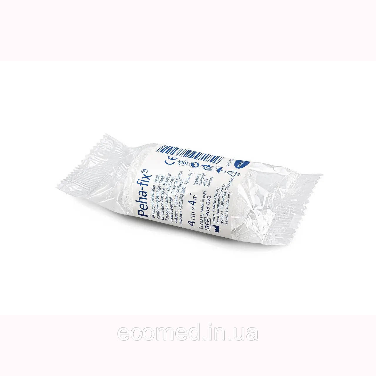 Бинт еластичний фіксуючий Peha-fix 12 см х 4 м, 1шт, фото 1