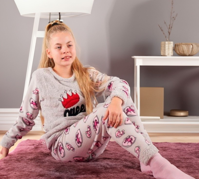 Підліткові флісові піжамки.9-10--11-12, фото 1