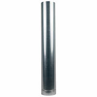 Димохідна труба оцинкована, довжина 1 м, діаметр 160 мм, товщина 0.5 мм Б4510