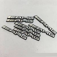 Емблема на колонки, кермо, двері Mercedes AMG 