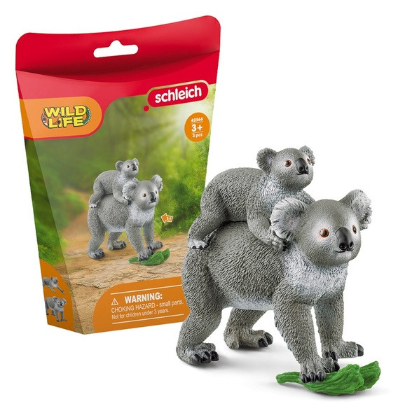 Ігровий набір фігурок Мати та дитинча коали Schleich 42566