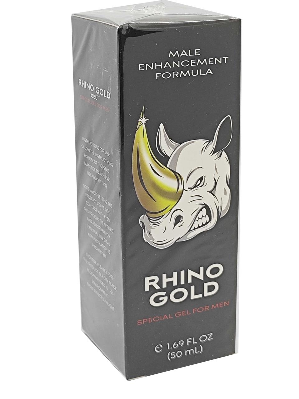 Крем для збільшення члена та потенції Гель Ріно Голд Rhino Gold 50 мл