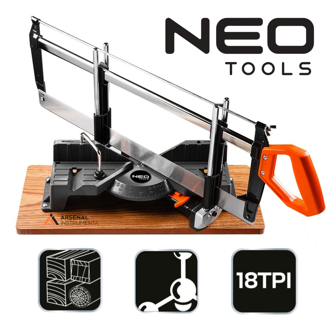 Стусло поворотне 600 мм, 18 TPI NEO 44-600