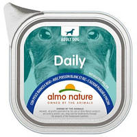 ALMO NATURE DAILY DOG ADULT РИСОВЫЙ ПАШТЕТ С БЕЛОЙ РЫБОЙ