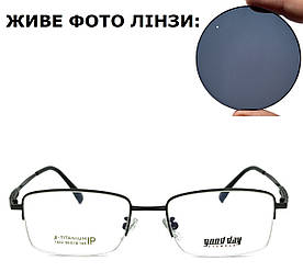 Титанові сонцезахисні окуляри за рецептом (плюс або мінус)