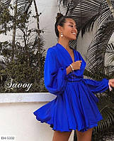 Платье женское шёлковое (Юбка солнце) 42-46 (9цв) "Savoy Brand" недорого от прямого поставщика