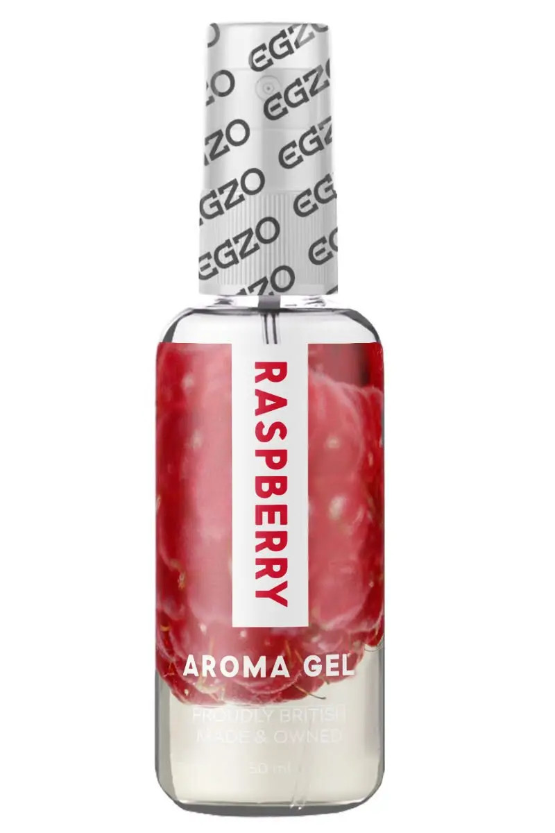 Їстівне мастило для орального сексу зі смаком малини EGZO AROMA GEL — Raspberry, 50 мл