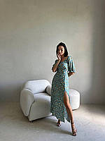 Платье женское летнее штапель XS-M (4 цв.) "RUSNAK" недорого от прямого поставщик