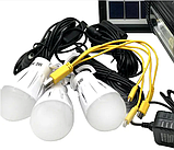 Ліхтар Digital light kit 5V COB light WXH-X9A із сонячною панеллю, фото 5