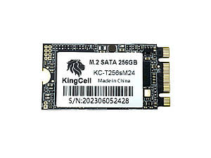 Накопичувач SSD M.2 2242 SATA III 256GB KingCell KC-T256sM24 R480MBs W440MBs