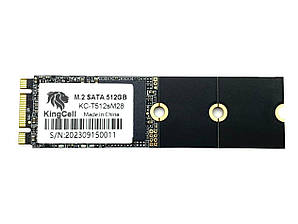 Накопичувач SSD M.2 2242-80 SATA III 512GB KingCell KC-T512sM28-M R490MBs W460MBs
