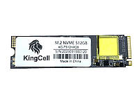 Накопичувач SSD M.2 2280 NVME (PCIe 3.0 x4) 512GB KingCell KC-T512nM28 R2100MBs W1700MBs