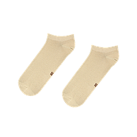Однотонні короткі шкарпетки ТМ "ЦЕХ" 40-45, Бежевий