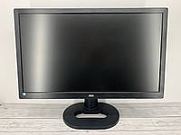 Монітор 27" 1920*1080 TN AOC E2770SH LED VGA DVI HDMI MM чорний бу з кабелями B