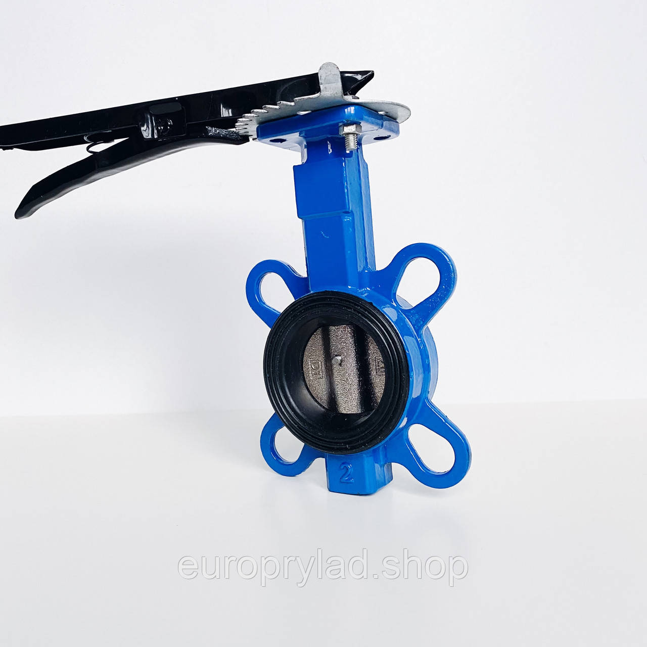 Затвор дисковий Батерфляй Ду50 чавун, фото 1