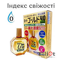 Rohto 40 Gold Mild краплі для очей з вітамінами проти вікових змін М'які Японські 20мл