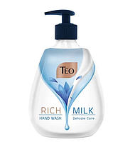 Рідке мило TEO 400мл дозатор Delicate Care