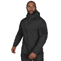 Куртка тактическая полицейская Stalker SoftShell Черная