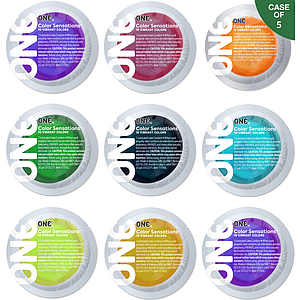 Презервативи One Color Sensations  5 штук кольорові США