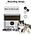 Годівниця для котів та собак автоматична Pet Life DU5L-WH WiFi 5,0л. з двома тарілками Біла, фото 4