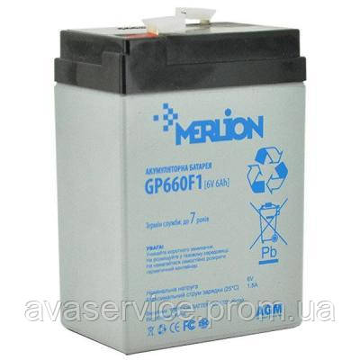 Батарея до ДБЖ Merlion 6V-6Ah (GP660F1)