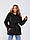 Куртка демісезона жіноча арт. 505 чорна, фото 7