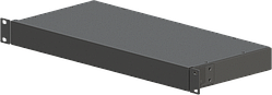 Корпус металевий 1U-200S в 19" стійку Rack 430х200х44