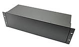 Корпус металевий 3U-160S в 19" стійку Rack 430х160х132 Professional, фото 2