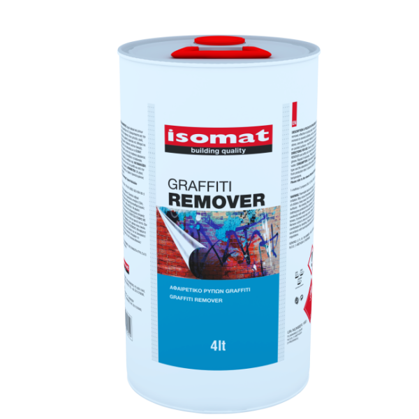 Побутовий засіб для очищення поверхонь від графіті очищувач ремувер Ізомат ISOMAT GRAFFITI REMOVER 0.7 л