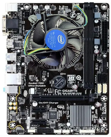 ДУЖЕ ПОТУЖНИЙ Комплект 4 ЯДРА s1150 - INTEL CORE i5-4770 ( 4 ЯДРА / 8 ПОТОКІВ, по 3,4-3.9 GHZ)+ Плата GIGABYTE