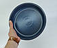 Форма для випічки керамічна кругла 26 см краплє темно-синя, фото 4