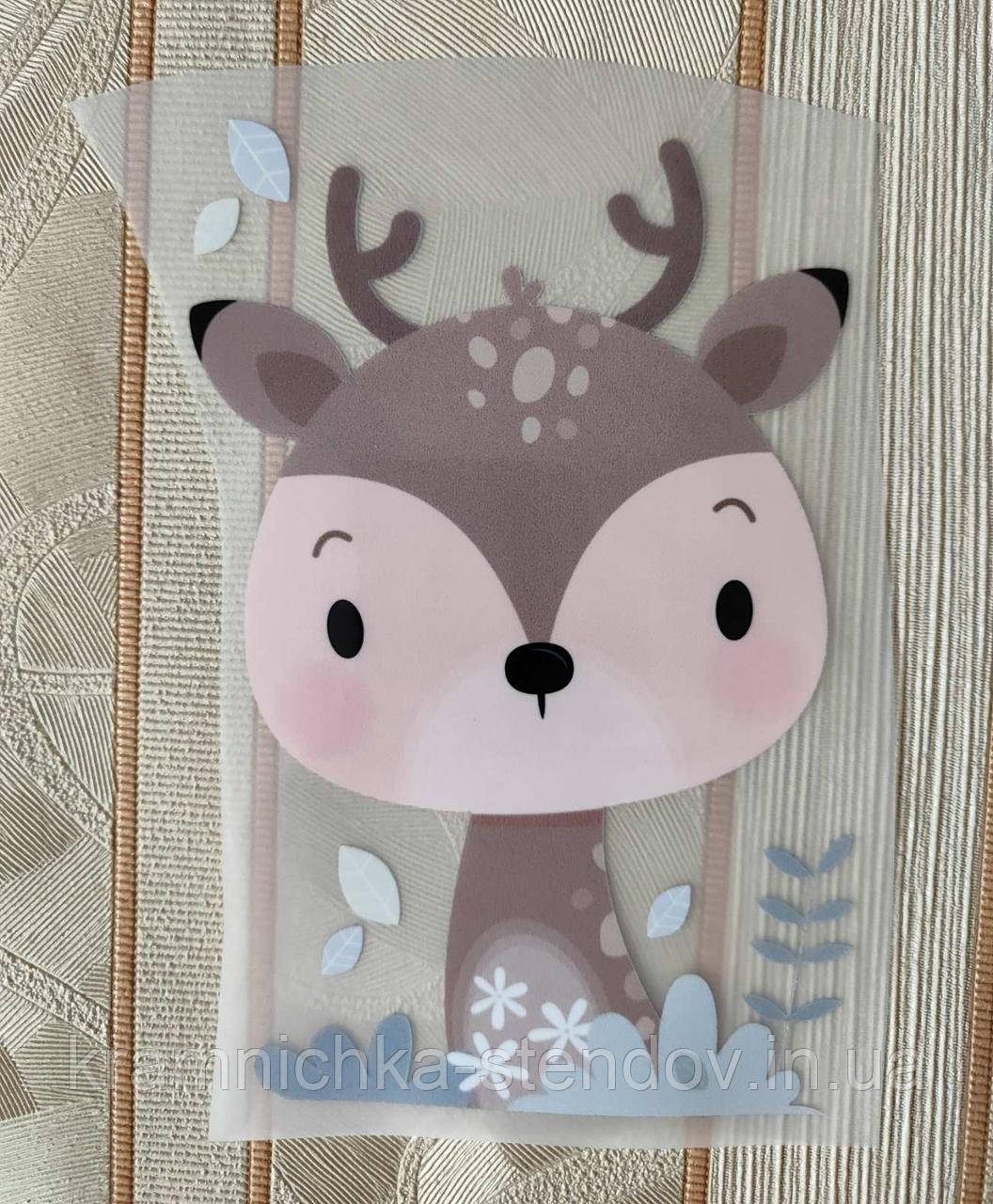 Термонаклейка на одяг " сніговик", фото 1