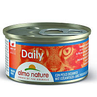 Almo Nature (Альмо Натюр) Daily Menu Cat - Консервированный корм "Мус из океанической рыбы" для кошек 85г