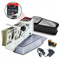 Универсальная счетная машинка мини для денег, Счетчик банкнот портативный с детектором валют